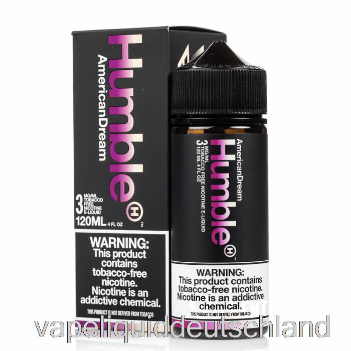 American Dream - Humble Juice Co. - 120 Ml 3 Mg Vape Deutschland